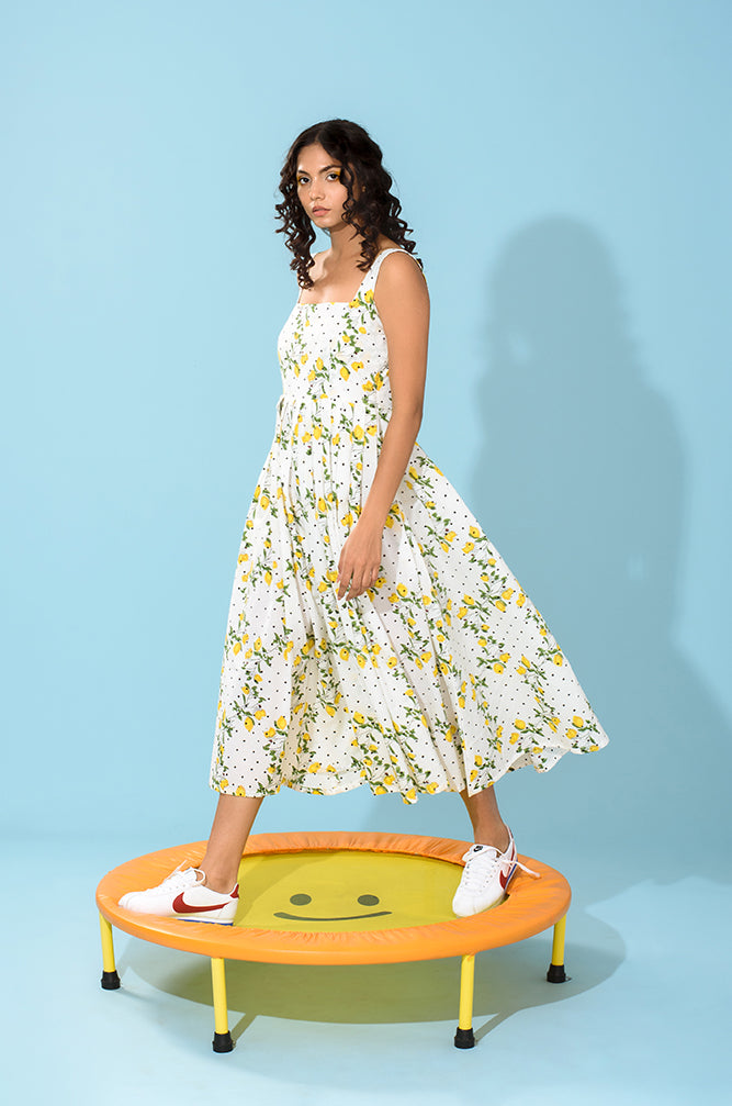 Spring lemonade dress