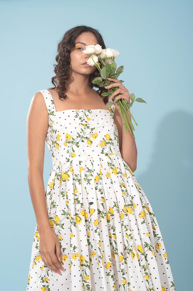 Spring lemonade dress