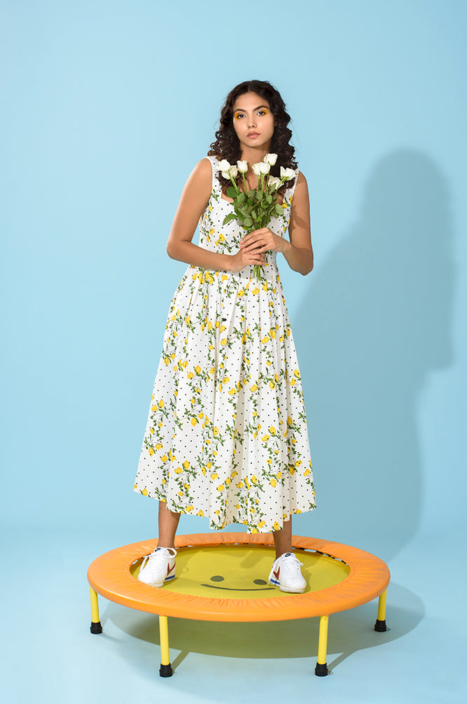 Spring lemonade dress