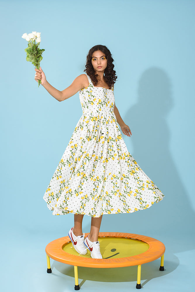 Spring lemonade dress