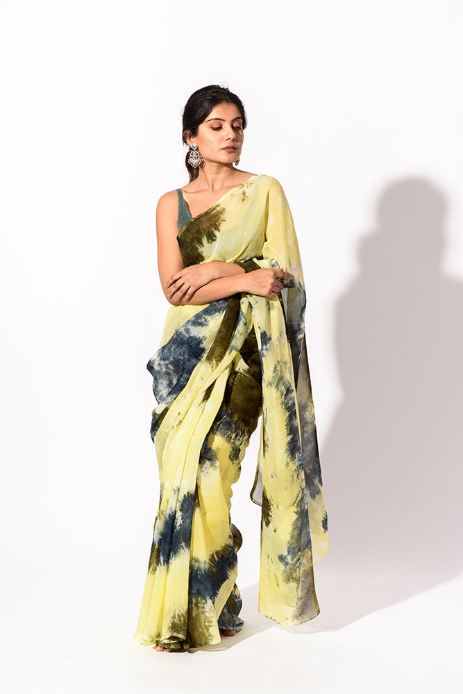 sai organza saree